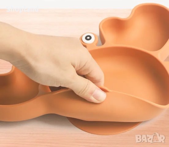 Бебешки силиконов комплект за хранене, снимка 10 - Прибори, съдове, шишета и биберони - 43950108