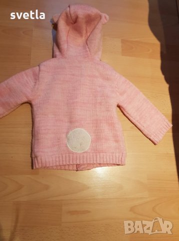 Топла жилетка за бебка , снимка 3 - Жилетки и елечета за бебе - 27101595