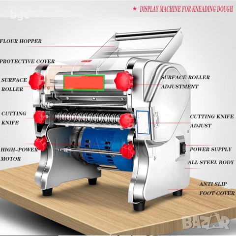 ПРОФЕСИОНАЛНА Машина за РАЗТОЧВАНЕ и РЯЗАНЕ на тесто FKM 2-ра Серия, снимка 7 - Други машини и части - 51749857