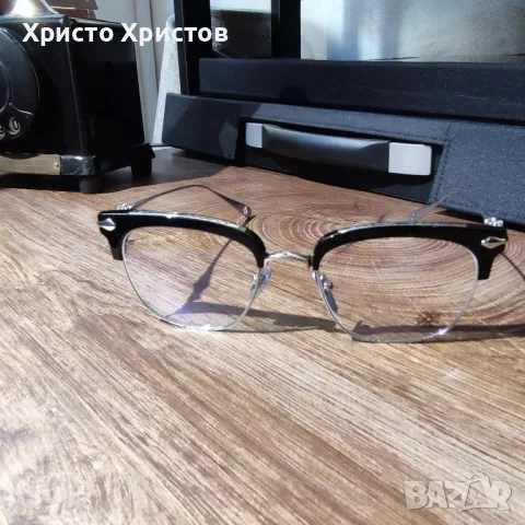 Мъжки луксозни диоптрични рамки Chrome Hearts 