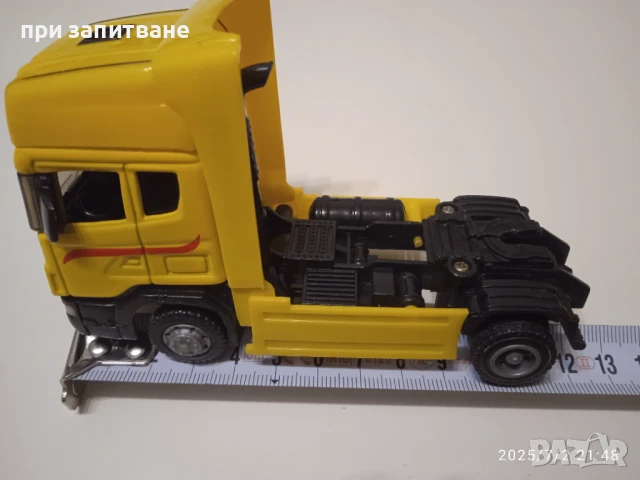 Камион влекач SCANIA, 1/43- 1/46,  Dickie toys, снимка 6 - Колекции - 50886710