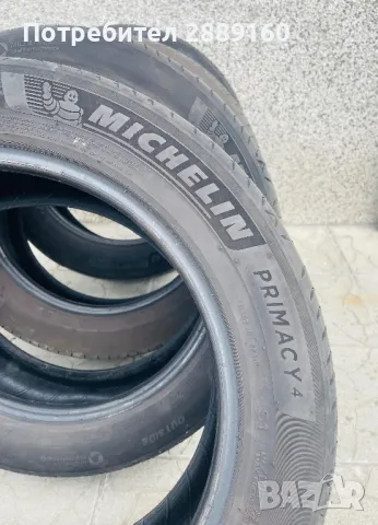 4 броя летни гуми Michelin Prymacy 215/55/18, снимка 4 - Гуми и джанти - 49733315