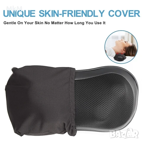 RENPHO Масажор за гръб и шия с топлинна шиацу масажна възглавница, снимка 9 - Масажори - 51156508