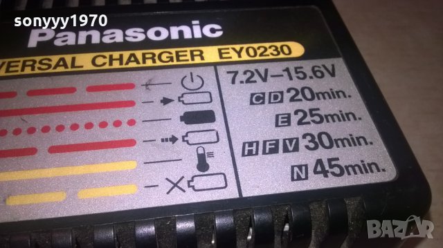 PANASONIC EY0230 9-21V-BATTERY CHARGER, снимка 5 - Винтоверти - 27443356