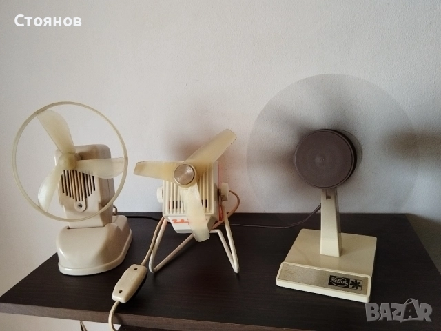 Настолни вентилатори от соца. ZEFIR Z-51B,ZEFIR-3,HELIIOS, снимка 2 - Вентилатори - 46796966