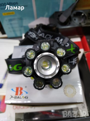 ЧЕЛНИК фенер с акумулаторни LI -ION батерии и мощни 3 LED диоди, снимка 7 - Къмпинг осветление - 35442686