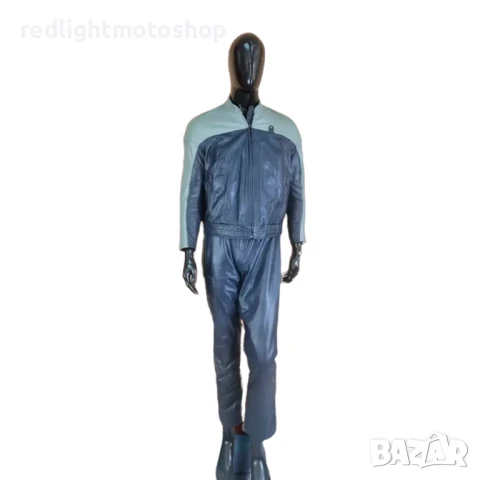 📌 5252 BMW Винтидж Мъжки кожен мото екип | Размер 58 | 200 лв, снимка 2 - Аксесоари и консумативи - 50856010