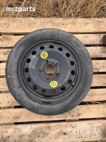 528. Резервна гума тип патерица за BMW 5x120 16”
