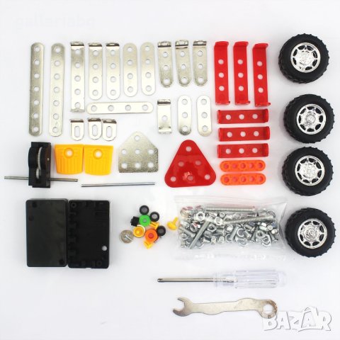 Метален конструктор джип , снимка 3 - Конструктори - 43426524