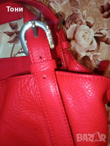 CRISTHELEN B. Оригинал Нова Кожена Дамска Чанта , снимка 6 - Чанти - 52418728