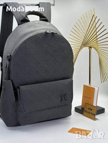 Черна луксозна раница  Louis Vuitton код VL232