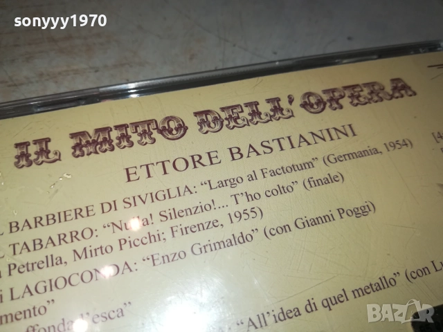 ETTORE BASTIANINI-ORIGINAL CD MADE IN ITALY 0109251128, снимка 11 - CD дискове - 51562150