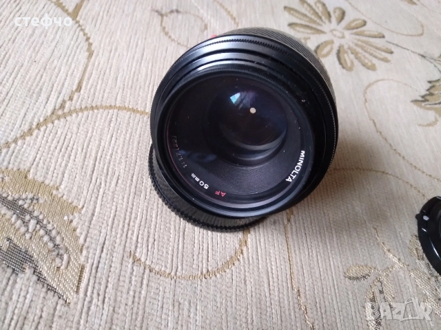 Нов обектив 50mm.за Minolta/Soni., снимка 4 - Обективи и филтри - 52752272