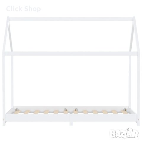 Рамка за детско легло, бяла, бор масив, 90х200 см, снимка 3 - Други - 40308656