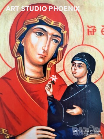Икона на Света Анна icona Sveta Anna, различни изображения, снимка 2 - Икони - 14992805