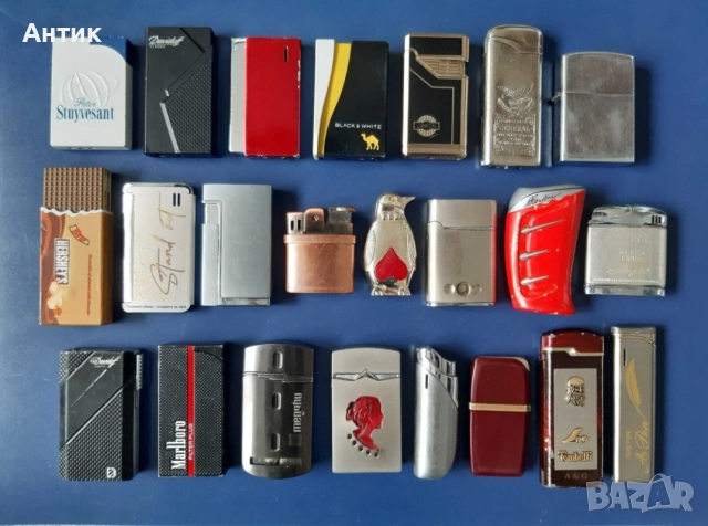 Колекция Стари Метални Запалки 45 Броя, снимка 2 - Колекции - 52701831