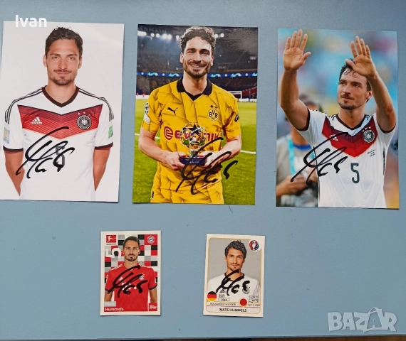 Автографи🔥 На Musiala и Hummels от Bayern Munich и Borussia Dortmund, снимка 2 - Колекции - 52402618