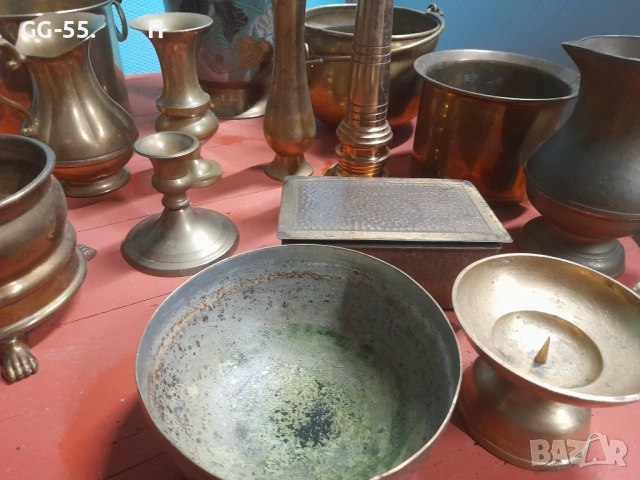 Изделия от месинг.Съдове.Декорация., снимка 9 - Декорация за дома - 53329731
