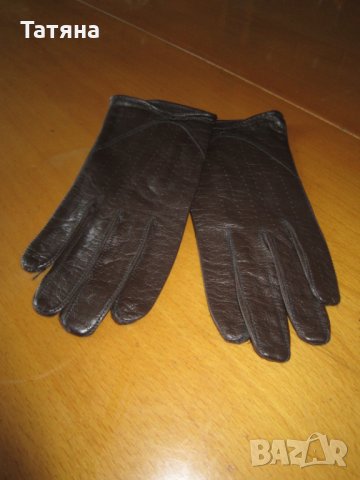 ръкавици   ест  кожа  дамски, снимка 2 - Ръкавици - 28677545