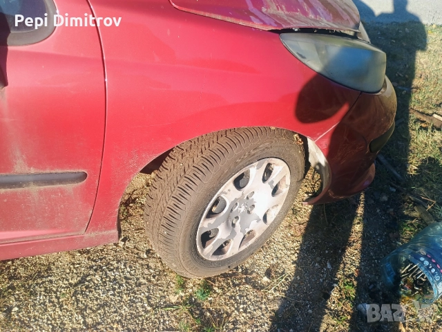 Десен калник Peugeot 207 Hatchback (02.2006 - 12.2015),, снимка 3 - Части - 51728569