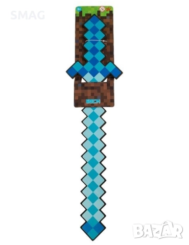 Меч от екструдирана пяна – син/черен, 60 см_1247509, снимка 3 - Други - 52095955