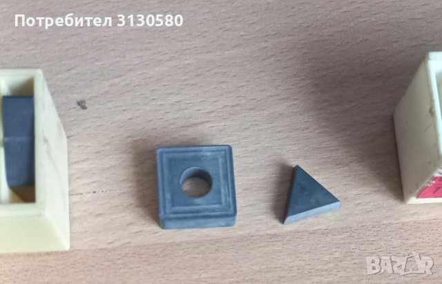 Сменяема твърдосплавна пластина . С триъгълна форма – едностранна на 60, снимка 4 - Други инструменти - 53177296