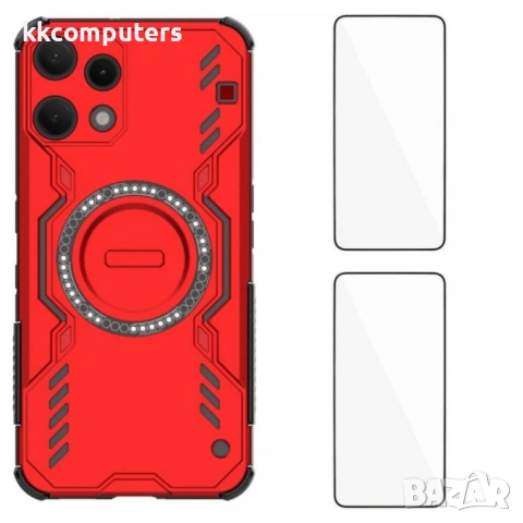 Магнитен Калъф WANLONFENG DJ за Nothing Phone (3a) Lite 5G - PC+TPU, Вкл. 2 Стъклени Протектора - 4 , снимка 2 - Калъфи, кейсове - 53416780