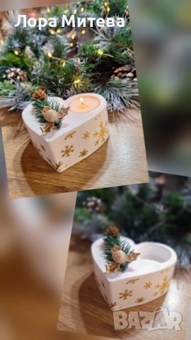 Коледни свещници