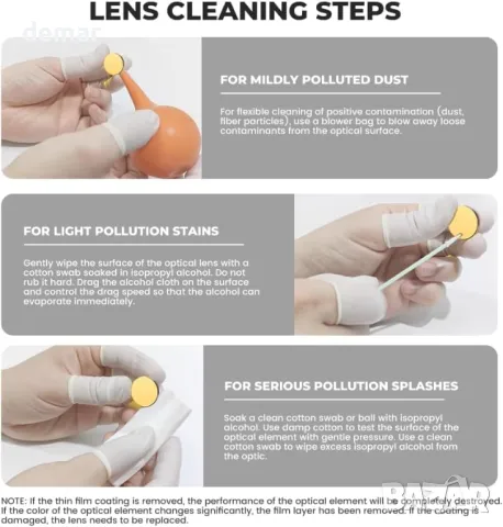 PRESIONQI 3X Dm. 25 мм отразяващо огледало, рефлекторна леща Силикон за CO2 за машина за гравиране, снимка 5 - Други машини и части - 48442548