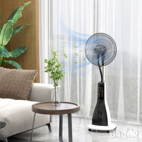 Вентилатор с водна мъгла Diplomat DX-66, 90W 16" мултифункционален, LED, дистанционно управление, снимка 4 - Друга електроника - 52098946