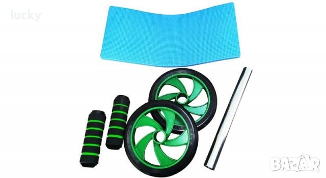 Колело за коремни преси Ab Wheel, снимка 5 - Фитнес уреди - 39619599