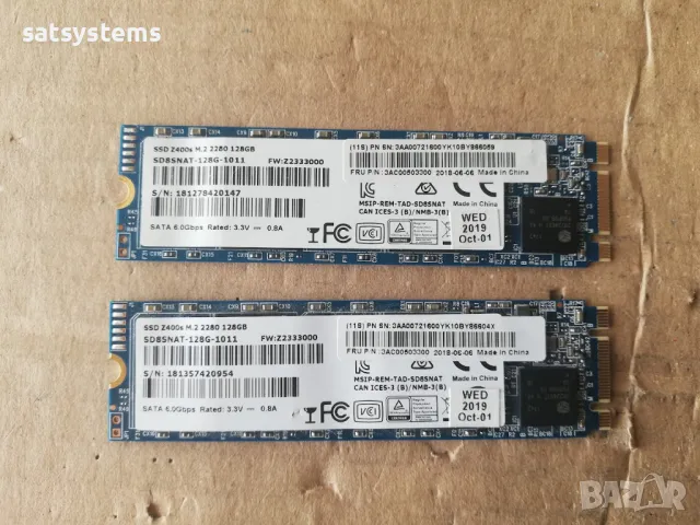 SSD SanDisk Z400s M.2 2280 128GB SD8SNAT-128G-1011 SATA 6.0Gbps 
