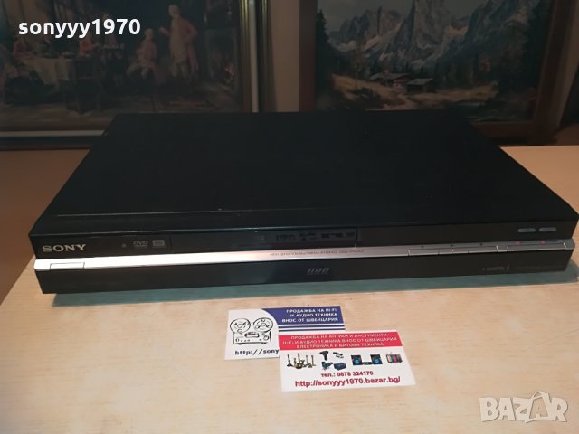 SONY RDR HX-780 HDD/DVD RECORDER-USB/HDMI, снимка 4 - Плейъри, домашно кино, прожектори - 29063533