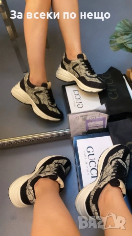 Gucci Комплект Дамска Чанта И Дамски Маратонки - Налични Различни Цветове И Модели Код SK404, снимка 2 - Чанти - 52870892