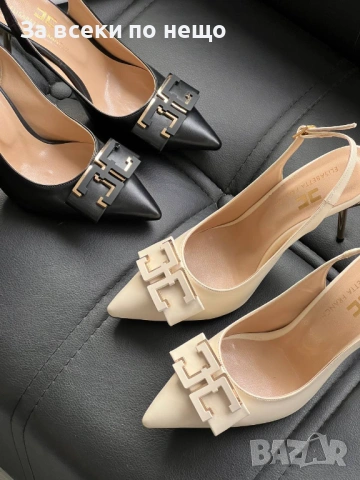 Elisabetta Franchi Дамски Обувки На Ток Елизабета Френчи - Налични Различни Цветове Код SK761, снимка 2 - Дамски обувки на ток - 53159008