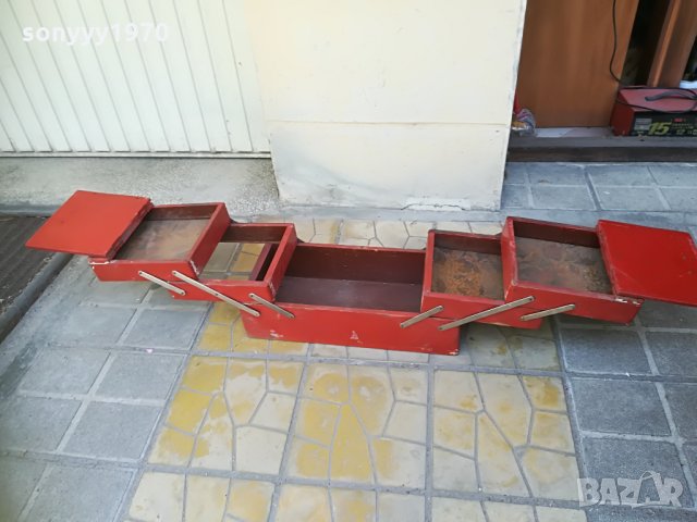 дървен сандък за инструменти 2205211736, снимка 3 - Други инструменти - 32965564