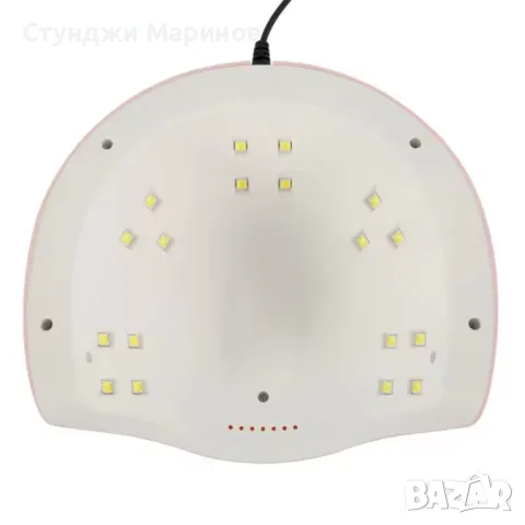 Професионална 54W UV LED лампа за нокти с таймер SUN X4, снимка 2 - Продукти за маникюр - 49076161