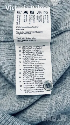 Топ/ блуза с шал S.OLIVER, снимка 7 - Корсети, бюстиета, топове - 48484955