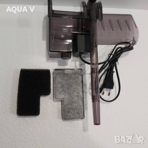 Окачен филтър за аквариум, снимка 3 - Аквариуми - 40355578