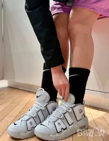 Nike AIR MORE UPTEMPO (GS) Photon Dust UK 5  номер 38  оригинални маратонки , снимка 2 - Маратонки - 48965825