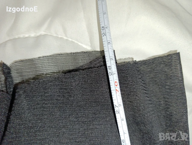 S/M Дълга туту пола, тюлена черна пола, снимка 4 - Поли - 50502034