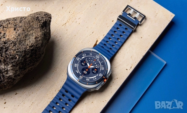 НОВ!!! Смарт часовник Samsung Galaxy Watch Ultra (2025), 47mm, LTE, Titanium Blue, снимка 4 - Смарт часовници - 52463909