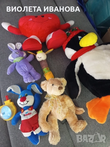 плюшени играчки.