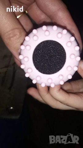 Сладка двустранна мека силиконова почистваща и масажираща четка гъба за миене на лице ръце тяло, снимка 4 - Други - 28158350