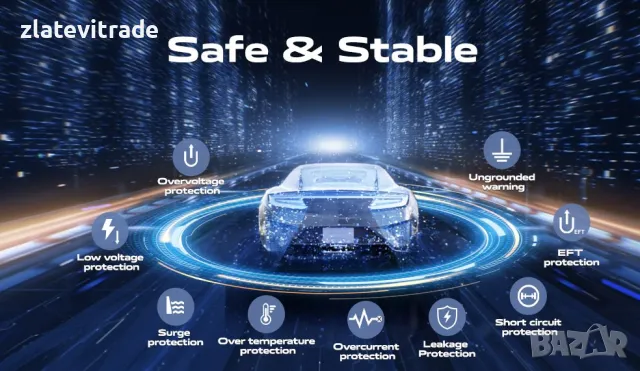 ПРЕНОСИМО ЗАРЯДНО TYPE 2 ЗА ЕЛЕКТРИЧЕСКИ АВТОМОБИЛИ, 451, снимка 11 - Аксесоари и консумативи - 49474926