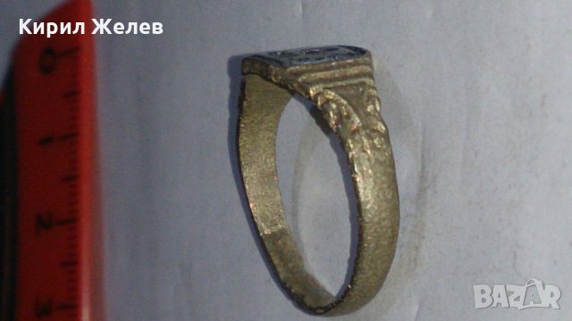 Старинен пръстен сачан над стогодишен - 67391, снимка 3 - Пръстени - 29012368