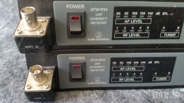 Audio Technica ATW-R14 UHF Diversity Receiver, снимка 2 - Микрофони - 28256435