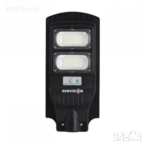 Мощна улична соларна лампа SUNVISION 900w, снимка 3 - Соларни лампи - 50953875