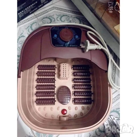 Воден нагряващ масажор за крака плюс педикюр