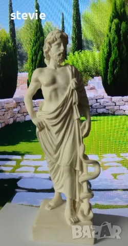 Фигура на Асклепий, снимка 2 - Статуетки - 48564823